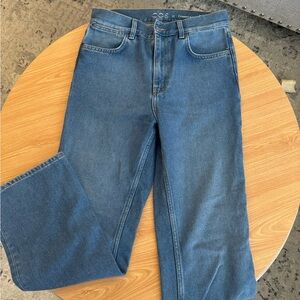 Boot cut / flare medium wash jeans